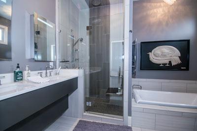 Master Bathroom Addition (Modern Home)